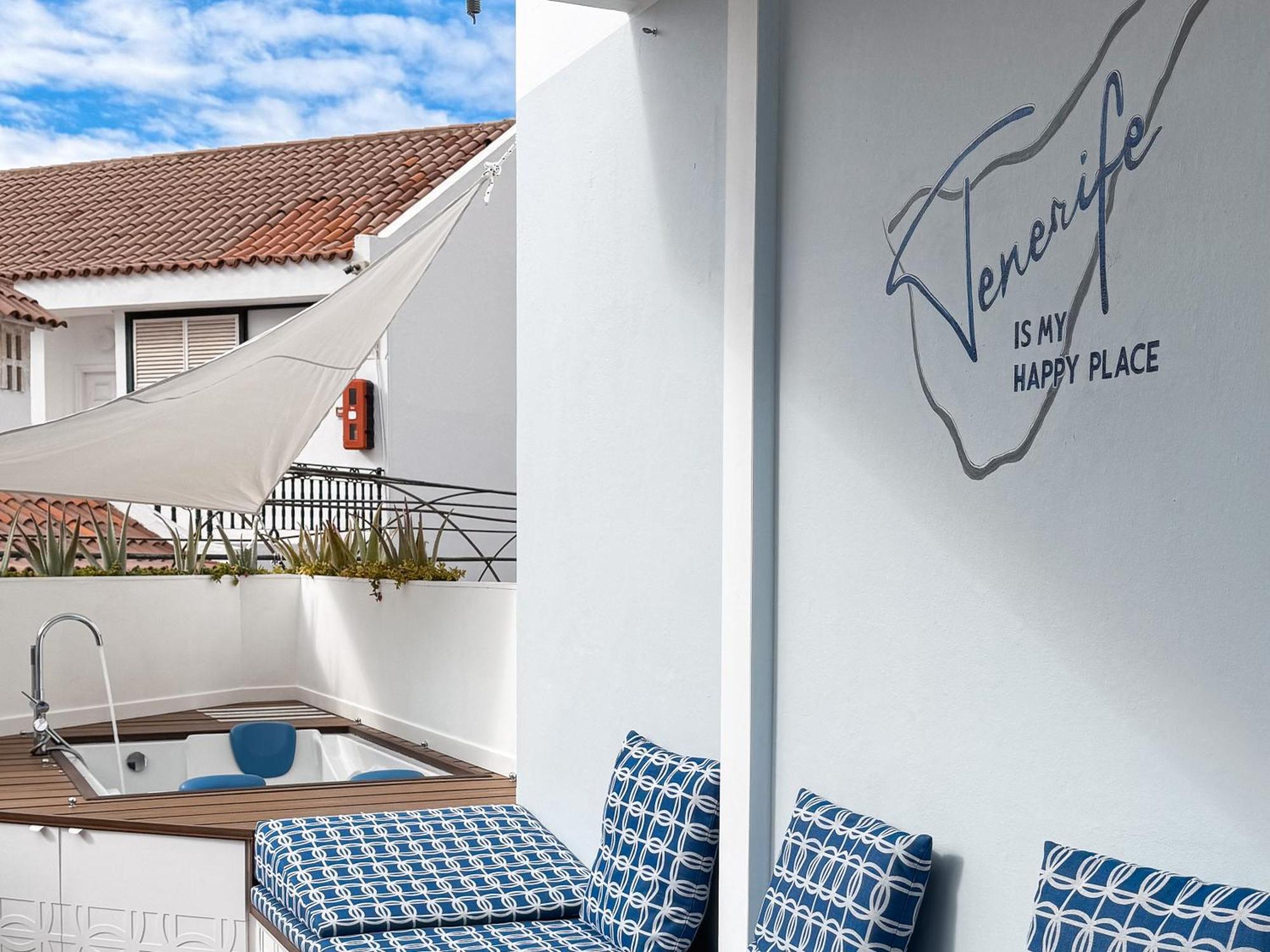 Wow Apartment With Private Jacuzzi And 2 Terraces In Los Christianos Los Cristianos  Eksteriør billede
