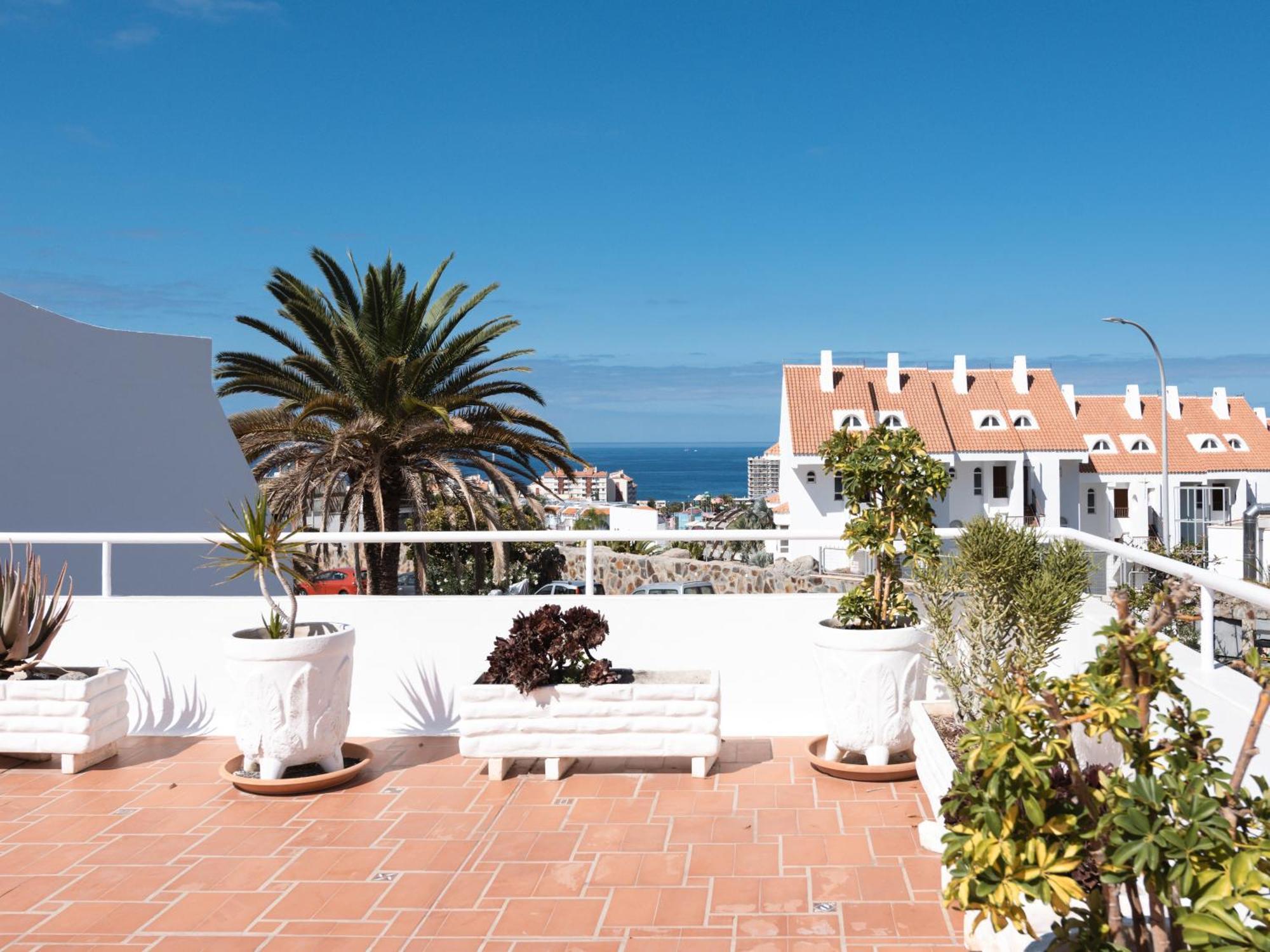 Wow Apartment With Private Jacuzzi And 2 Terraces In Los Christianos Los Cristianos  Eksteriør billede